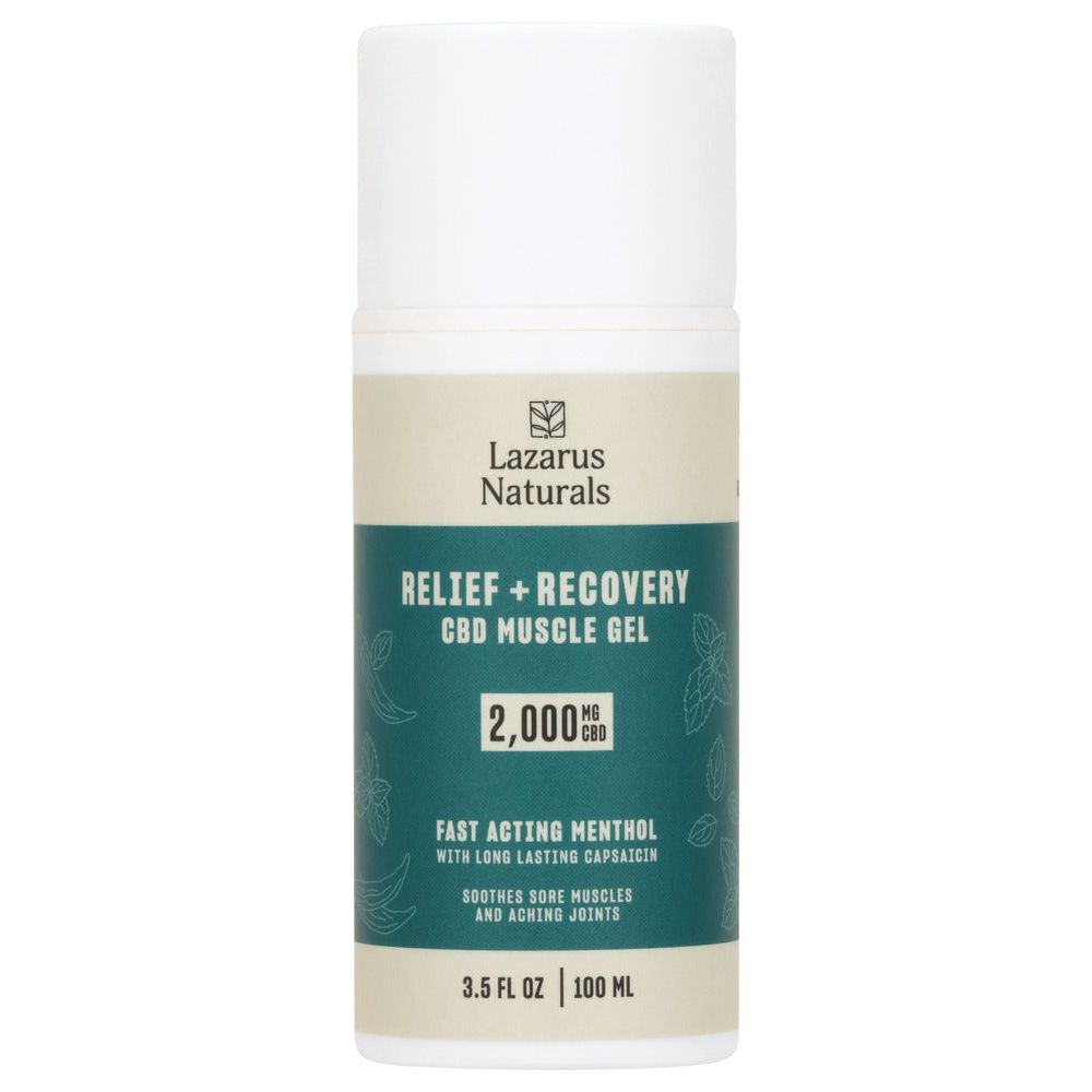 LAZARUS NATURALS: Gel Muscle Cbd 2000Mg, 100 ml - #tag1# - #tag2#