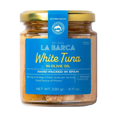LA BARCA: White Tuna in Olive Oil, 8.11 oz - #tag1# - #tag2#