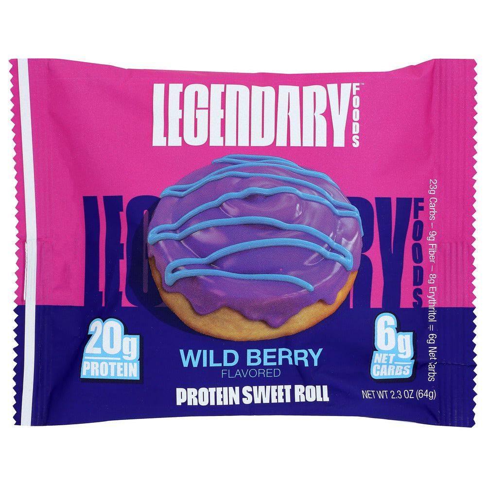 LEGENDARY FOODS: Protein Swt Rolls Wldbry, 2.3 oz - #tag1# - #tag2#