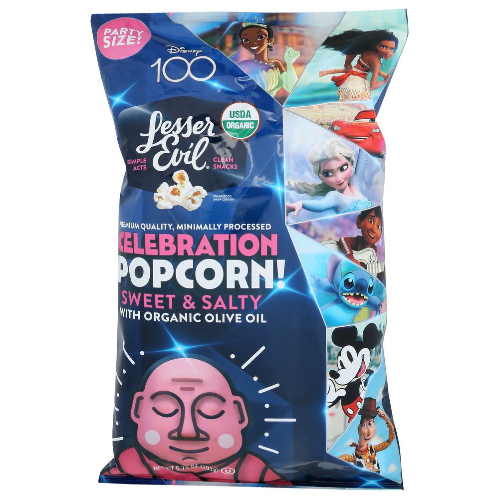 LESSER EVIL: Popcorn Celebration D100, 6.75 OZ - #tag1# - #tag2#