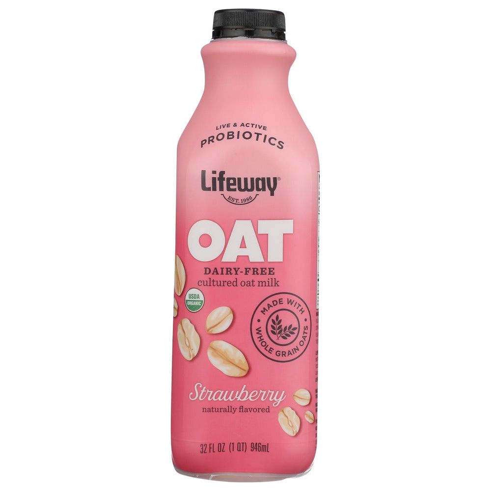 LIFEWAY: Organic Oat Strawberry Vanilla, 32 fo - #tag1# - #tag2#