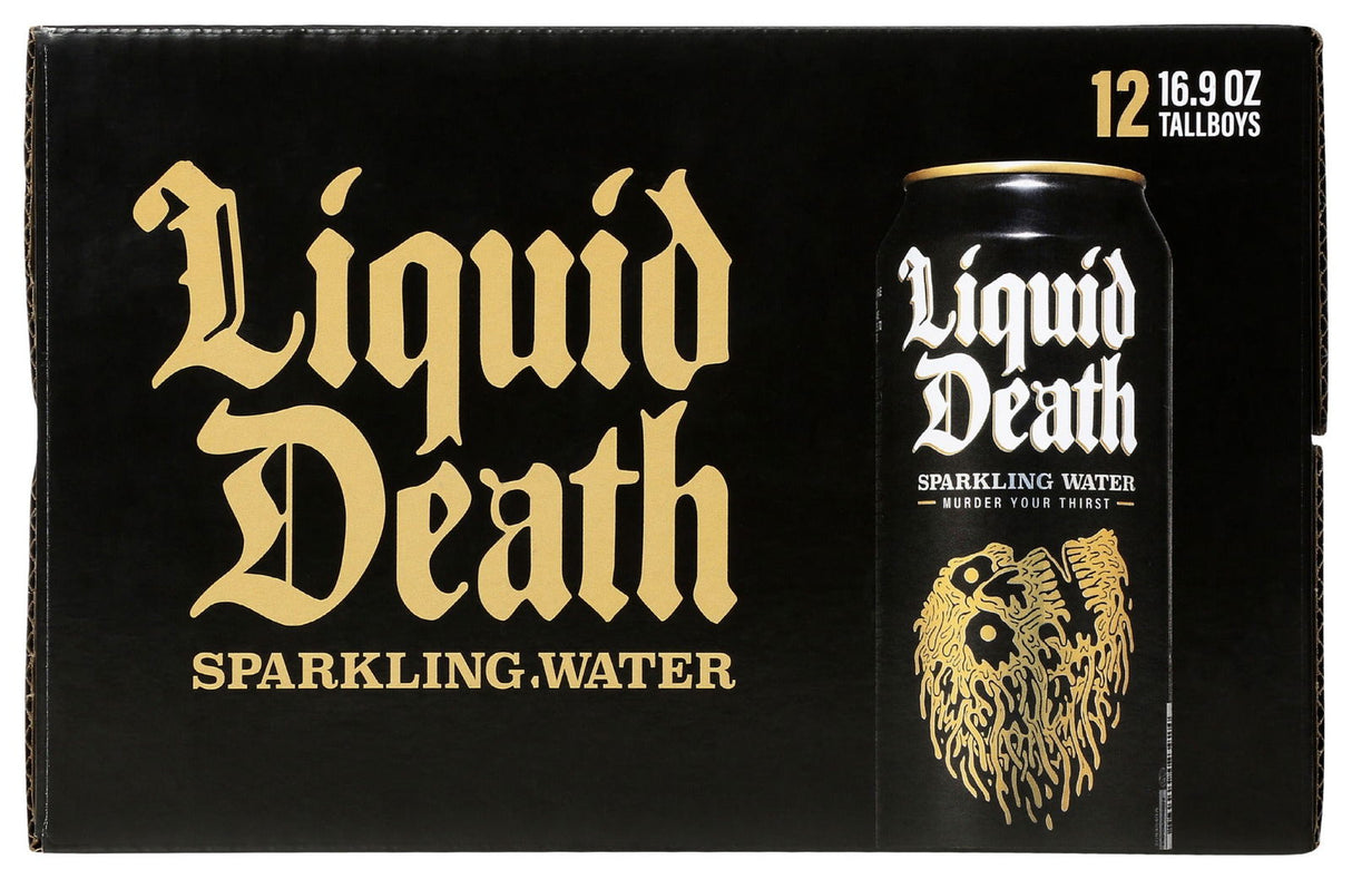 LIQUID DEATH: Water Sparkling Mountain, 202 fo - #tag1# - #tag2#