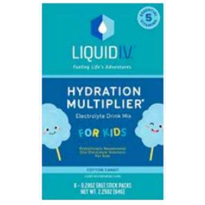 LIQUID I.V: Kids Cotton candy 8ct, 2.25 oz - #tag1# - #tag2#