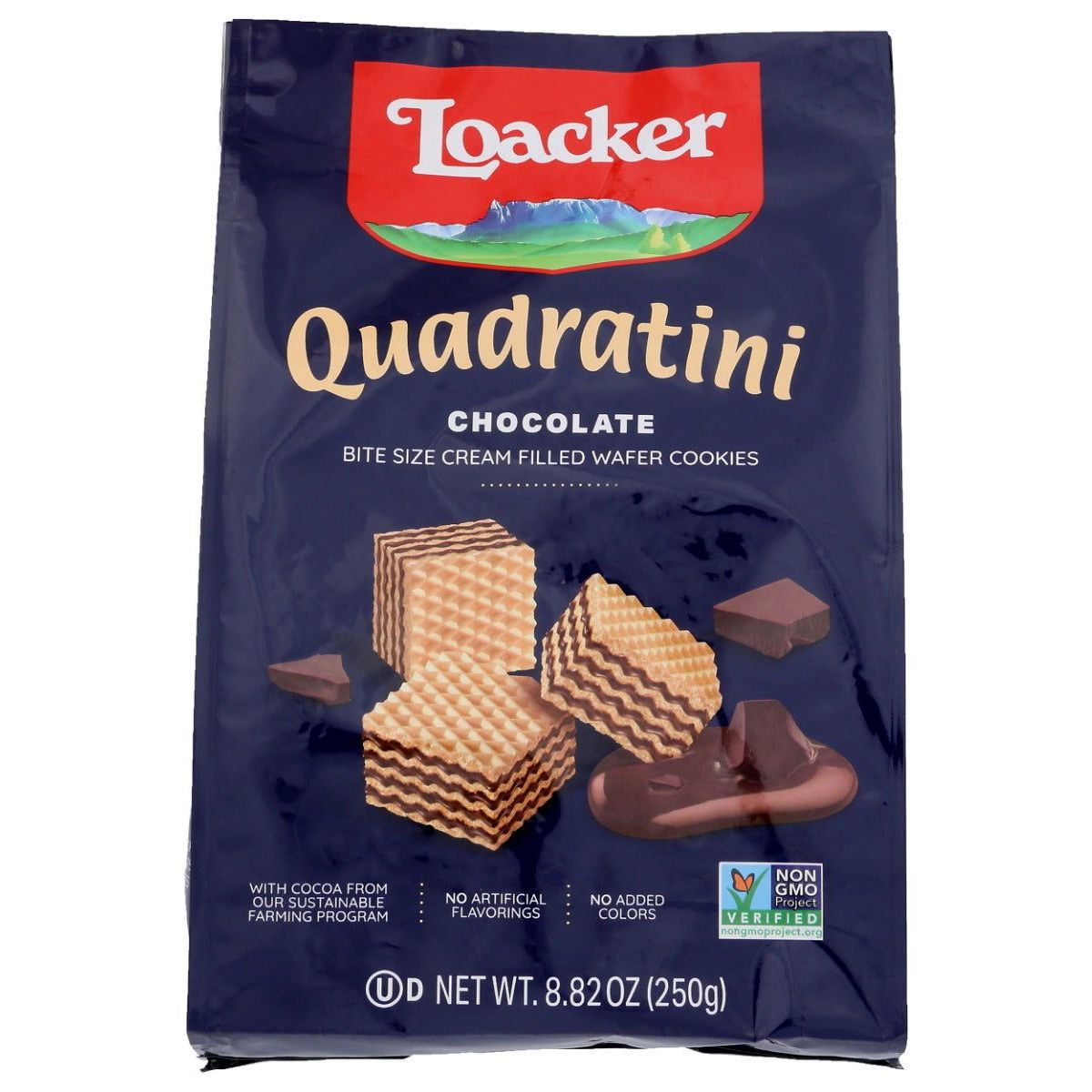 LOACKER: Quadratini Chocolate Wafer, 8.82 oz - Sunshine Co Op. - #tag1# - #tag2# - #tag3# - #tag4#