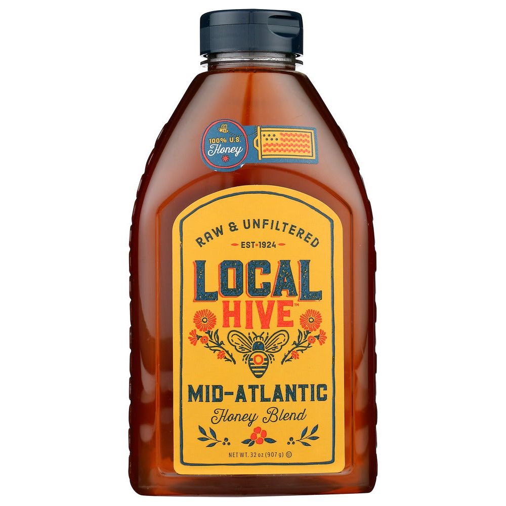 LOCAL HIVE: Honey Mid Atlantic Blend, 32 oz - #tag1# - #tag2#