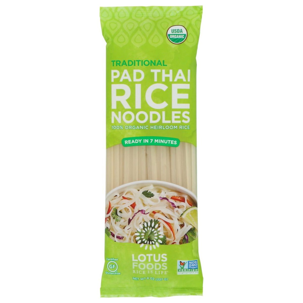 LOTUS FOODS: Pad Thai Rice Noodles Organic Traditional, 8 oz - Sunshine Co Op. - #tag1# - #tag2# - #tag3# - #tag4#