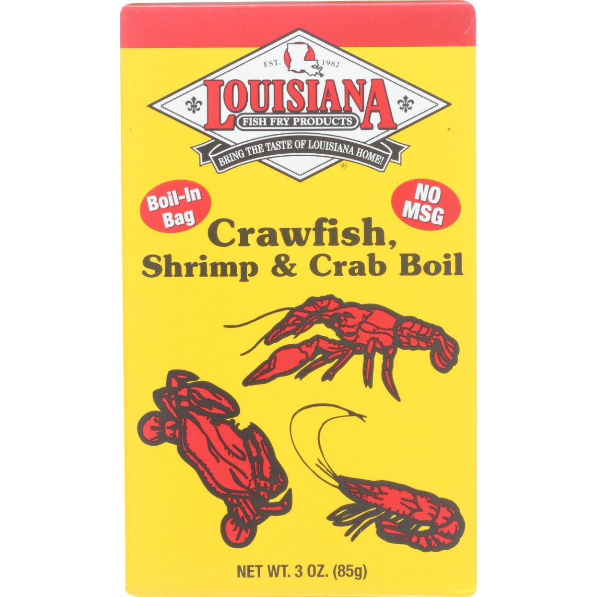 LOUISIANA FISH FRY: Crawfish Shrimp and Crab Boil Seed Bag, 3 oz - #tag1# - #tag2#