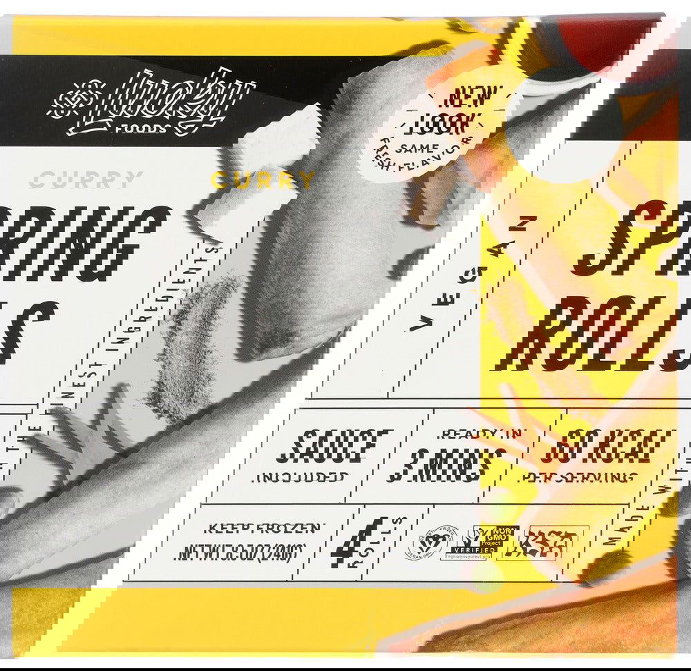 LUCKY: Curry Spring Rolls, 8.5 oz - #tag1# - #tag2#