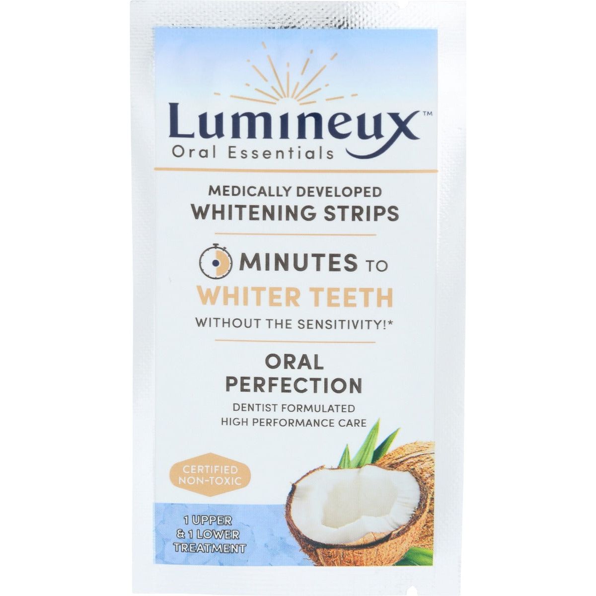 LUMINEUX: Single Use Teeth Whitening Strips, 3.2 oz - #tag1# - #tag2#