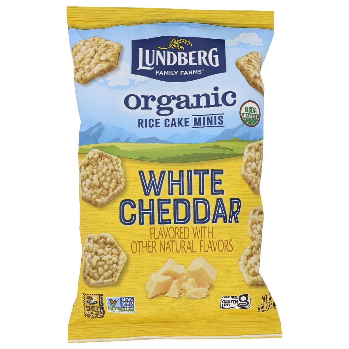 LUNDBERG: Rice Cakes White Mini, 5 oz - #tag1# - #tag2#