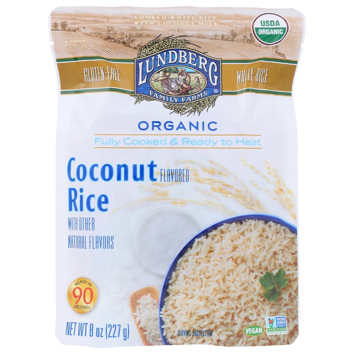 LUNDBERG: Rice Coconut Org, 8 oz - #tag1# - #tag2#