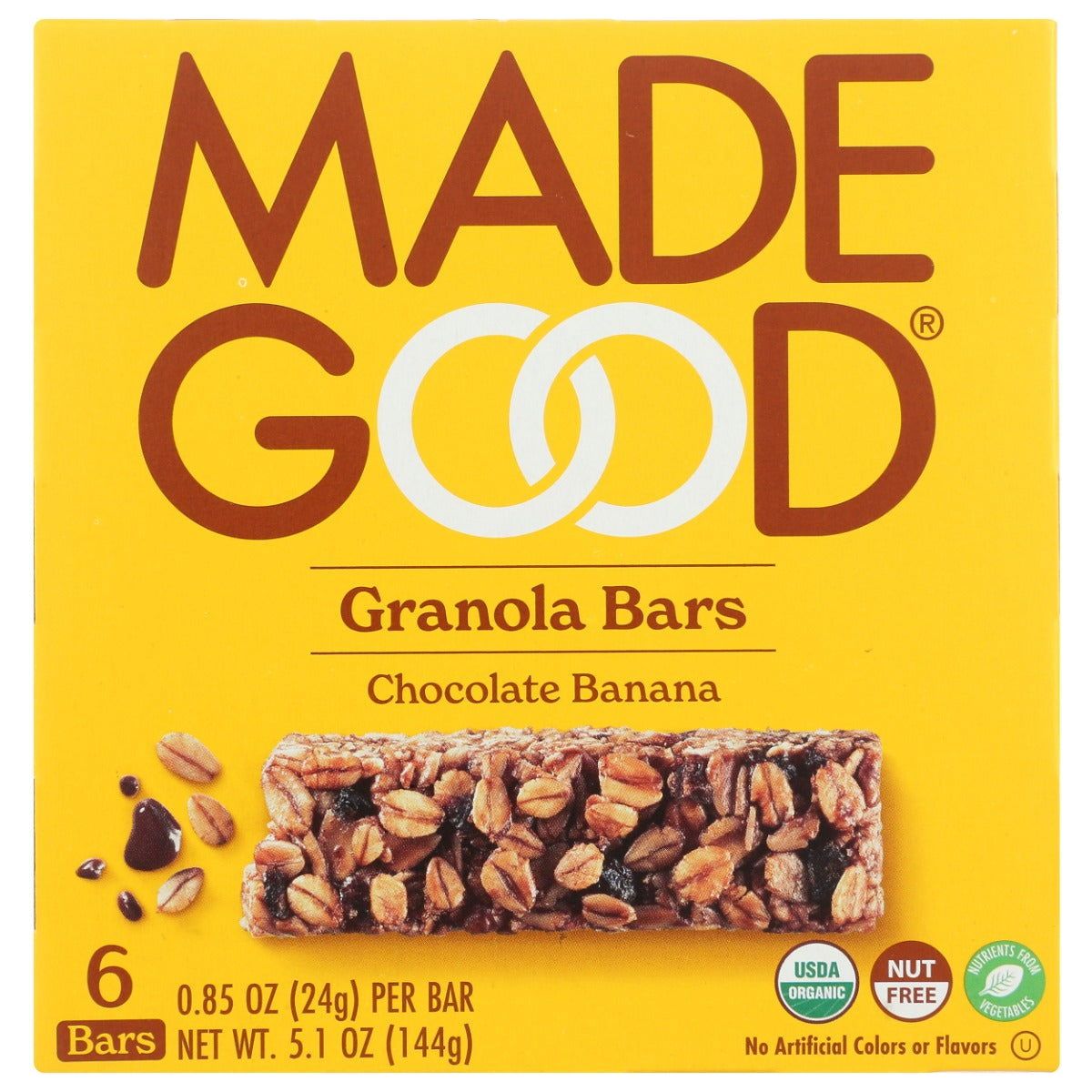 MADEGOOD: Chocolate Banana Granola Bars, 5.1 oz - Sunshine Co Op. - #tag1# - #tag2# - #tag3# - #tag4#