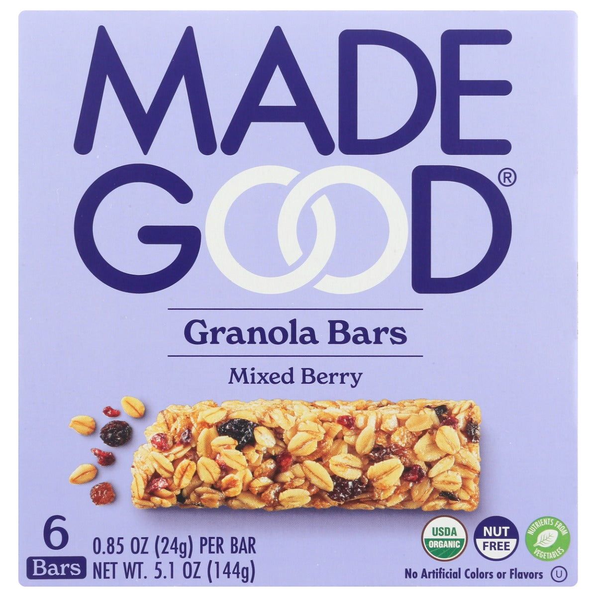 MADEGOOD: Mixed Berry Granola Bars, 5.1 oz - Sunshine Co Op. - #tag1# - #tag2# - #tag3# - #tag4#