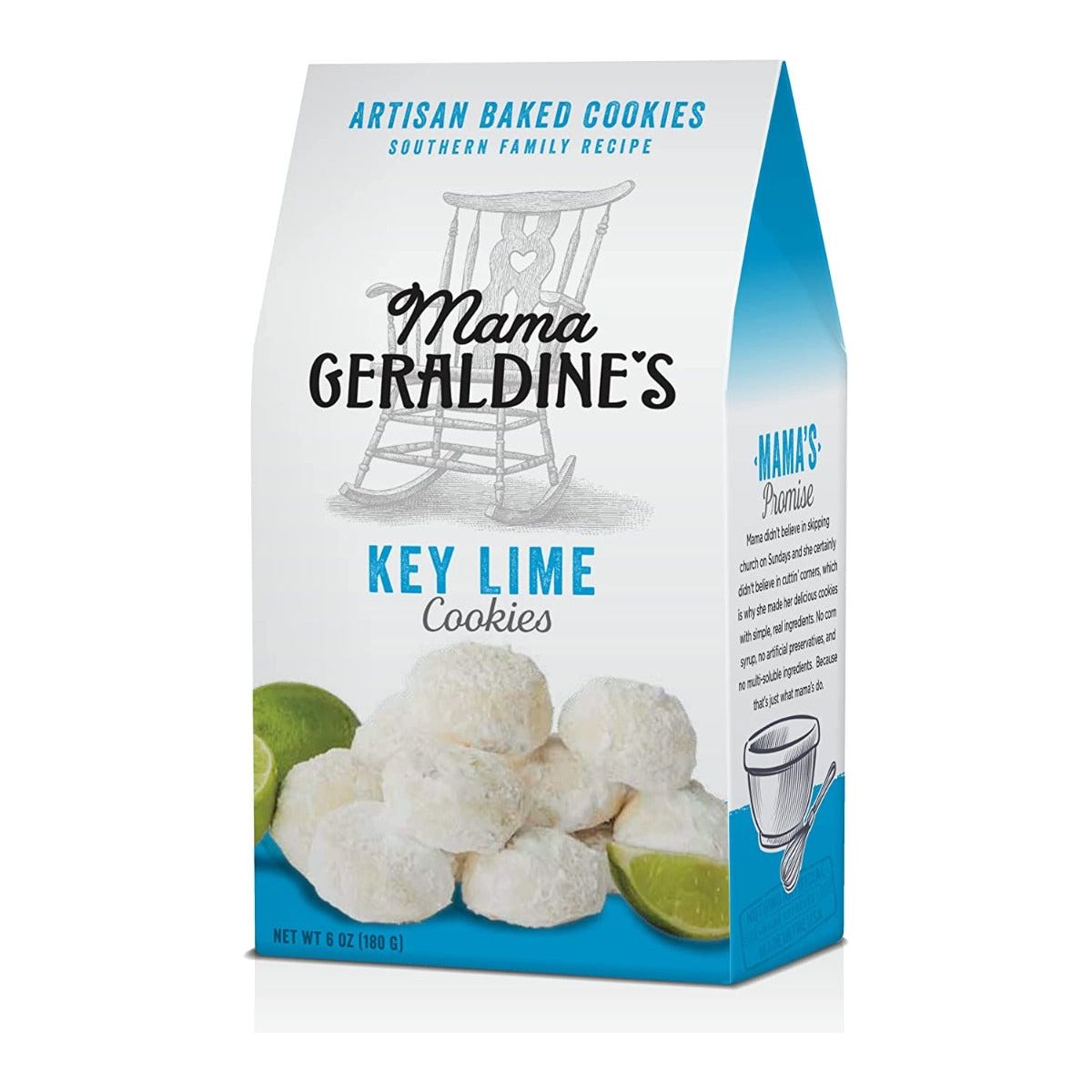 MAMA GERALDINES: Key Lime Cookies, 6 oz - #tag1# - #tag2#