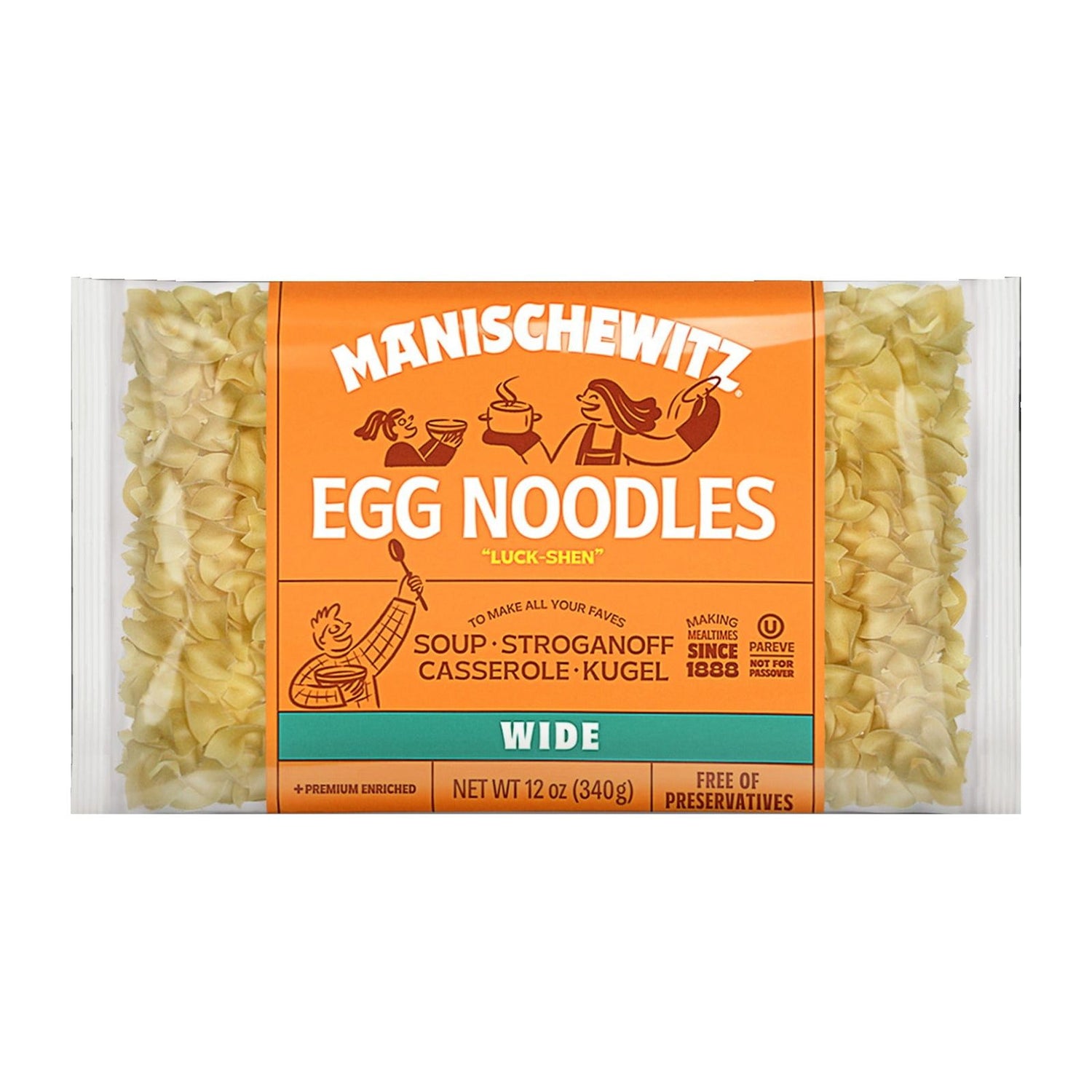 MANISCHEWITZ: Noodle Egg Wide, 12 oz - Sunshine Co Op. - #tag1# - #tag2# - #tag3# - #tag4#