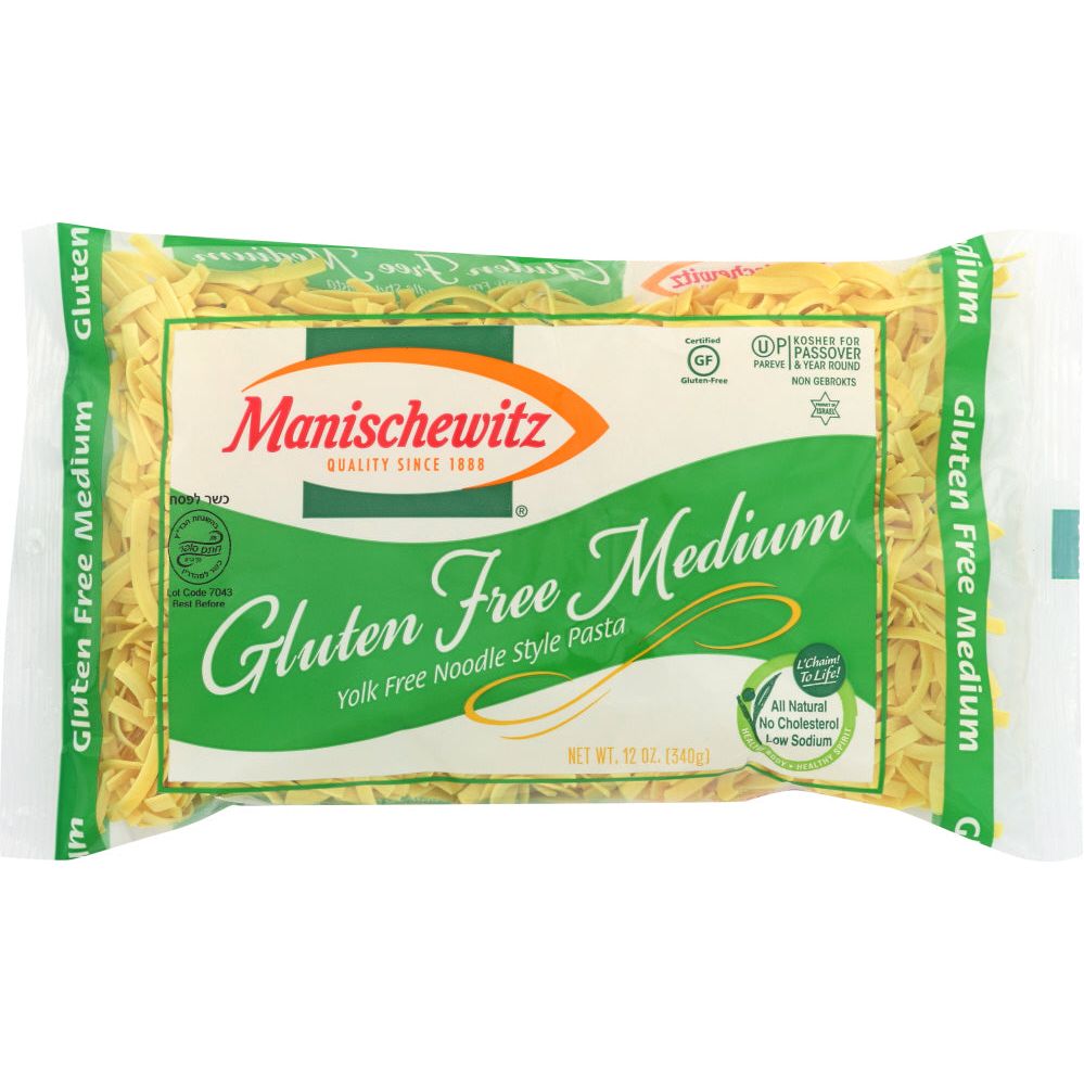 MANISCHEWITZ: Noodle Egg Yolk Free Bag, 12 oz - #tag1# - #tag2#