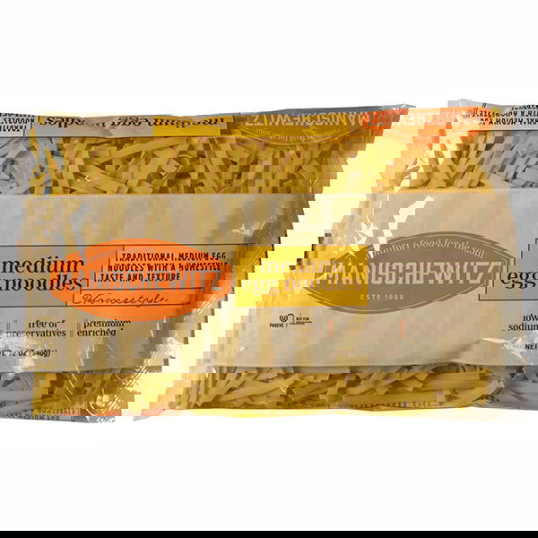 MANISCHEWITZ: Noodles Egg Med Homestyle, 12 OZ - #tag1# - #tag2#