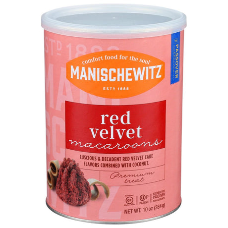 MANISCHEWITZ: Red Velvet Macaroons, 10 oz - #tag1# - #tag2#