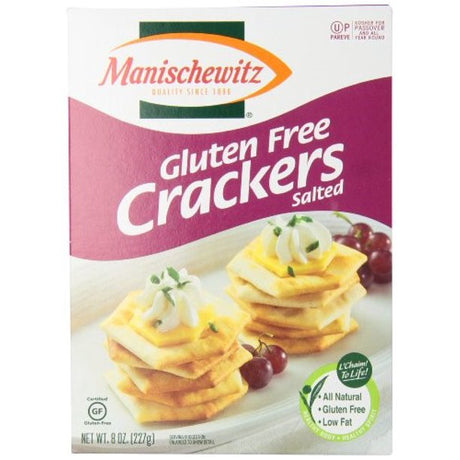 MANISCHEWITZ: Salted Gluten Free Crackers, 8 oz - #tag1# - #tag2#