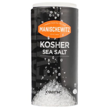 MANISCHEWITZ: Sea Salt Kosher, 16 OZ - #tag1# - #tag2#