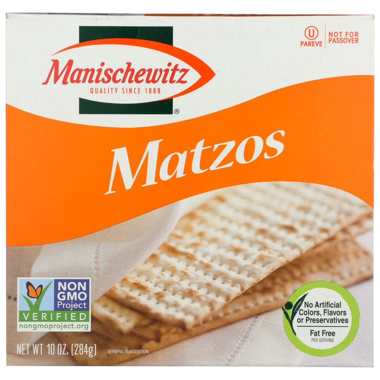MANISCHEWITZ: Unsalted Matzo, 10 oz - #tag1# - #tag2#