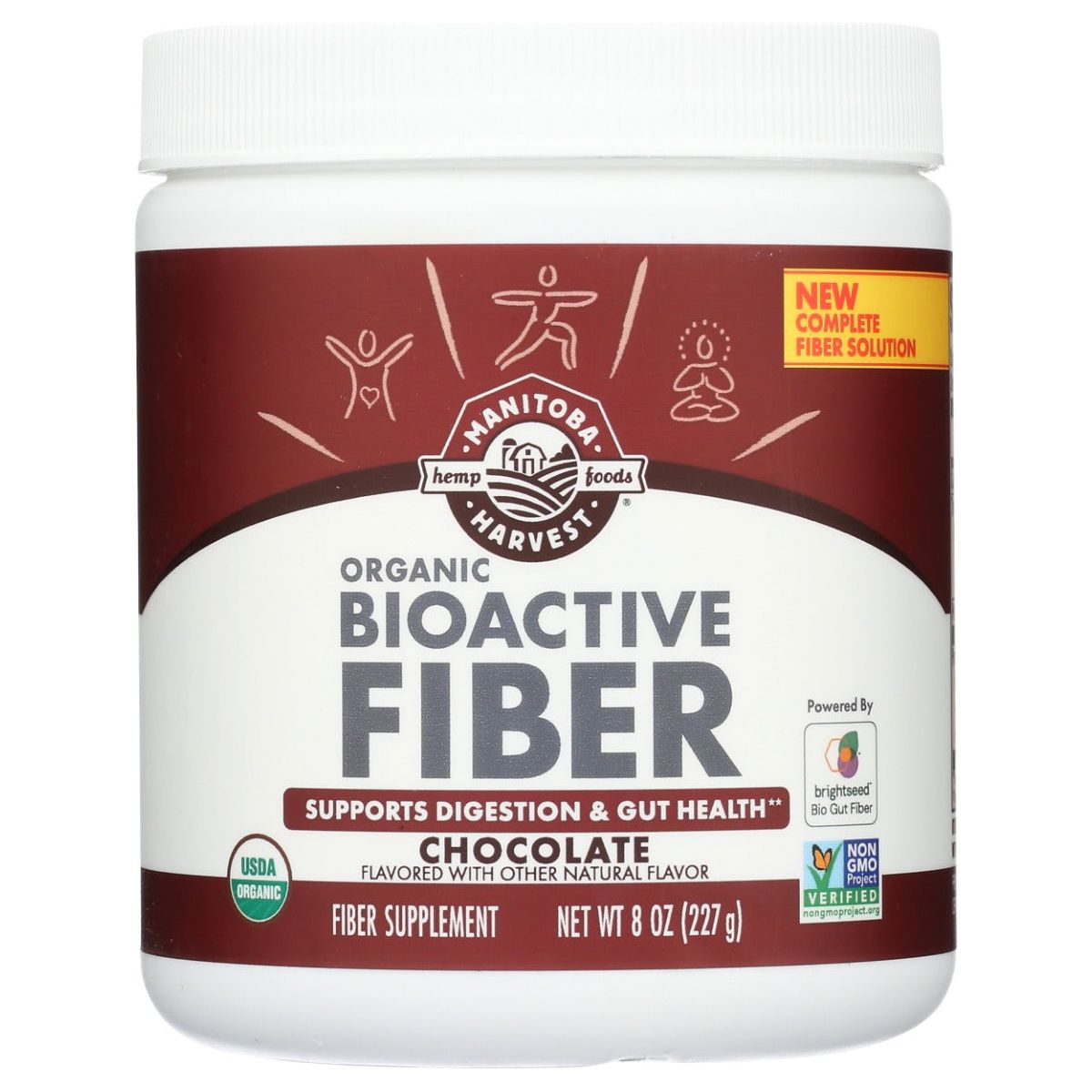 MANITOBA HARVEST: Organic Bioactive Fiber Chocolate, 8 oz - #tag1# - #tag2#