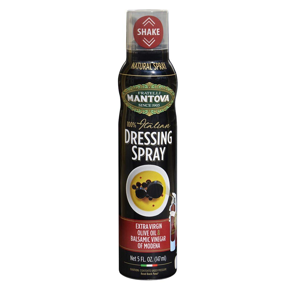 MANTOVA: Extra Virgin Olive Oil And Balsamic Vinegar of Modena Dressing Spray, 5 oz - #tag1# - #tag2#