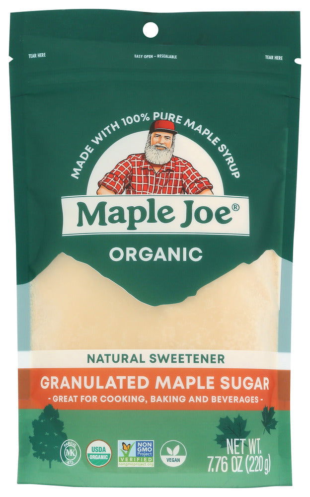 MAPLE JOE: Granulated Maple Sugar, 7.76 oz - #tag1# - #tag2#