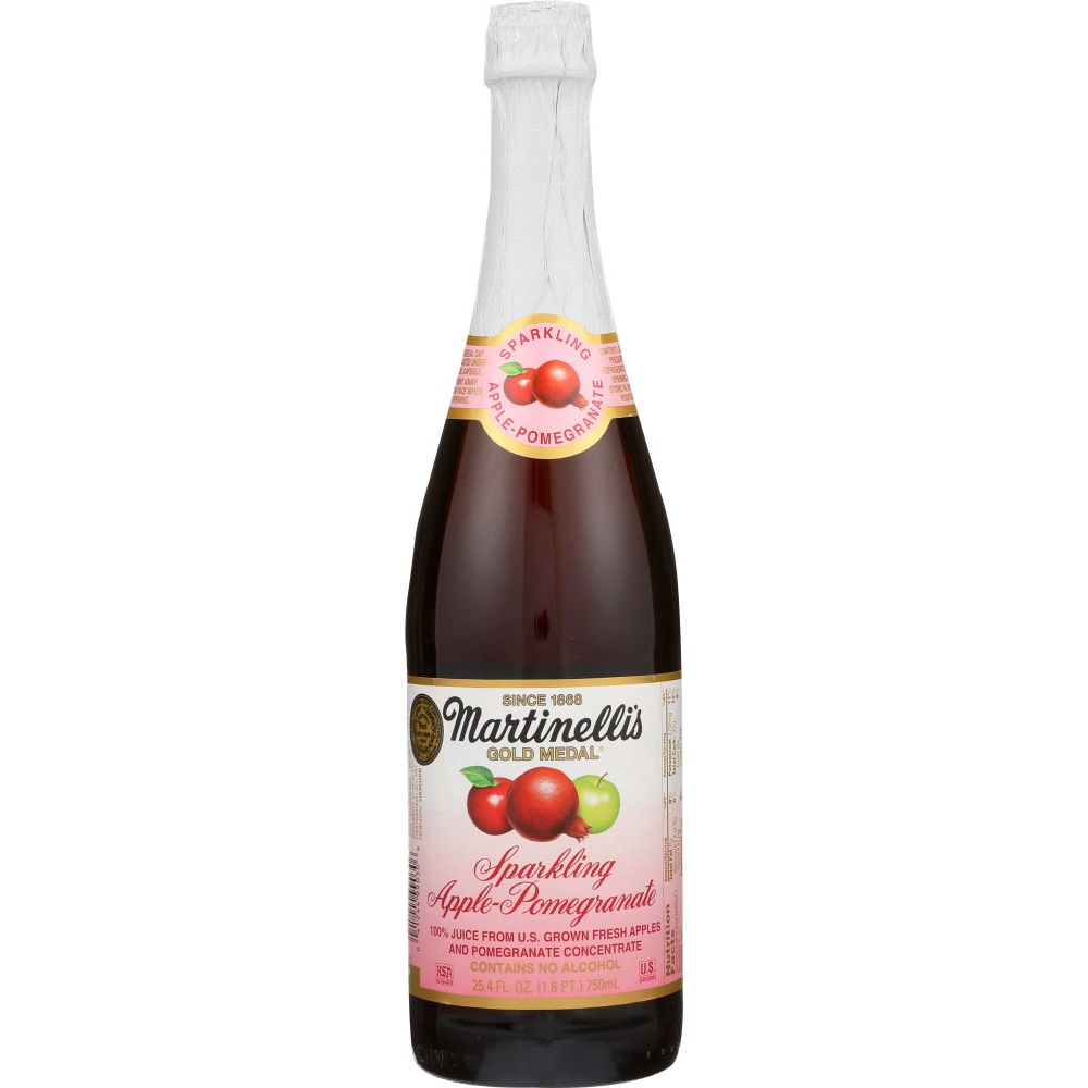 MARTINELLI: Juice Sprklng Apple Pmgrnt, 25.4 fo - #tag1# - #tag2#