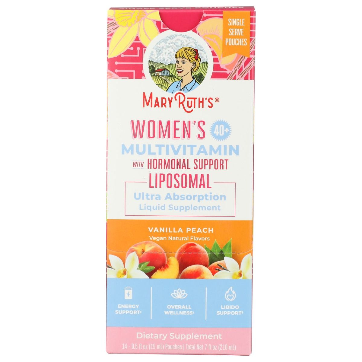 MARYRUTHS: Womens 40Plus Multivitamin Liposomal Box, 14 pc - #tag1# - #tag2#