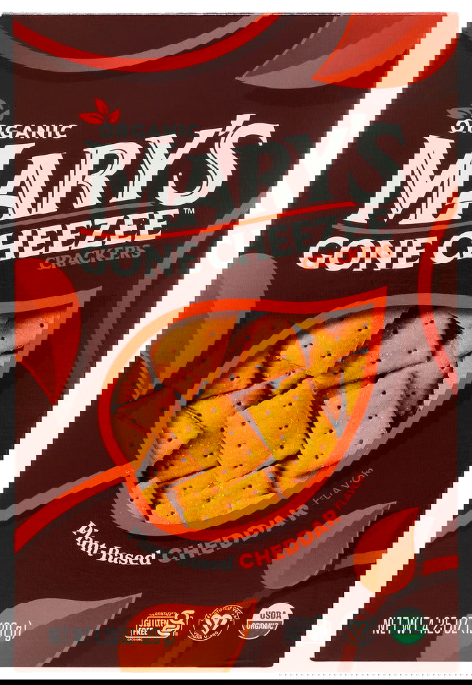 MARYS GONE CRACKERS: Cheddar Cheeze Crackers, 4.25 oz - #tag1# - #tag2#