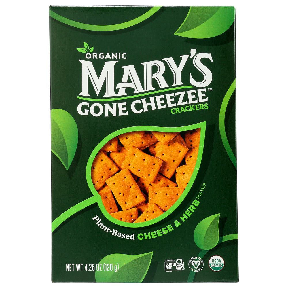 MARYS GONE CRACKERS: Chesse Herb Crackers, 4.25 oz - #tag1# - #tag2#