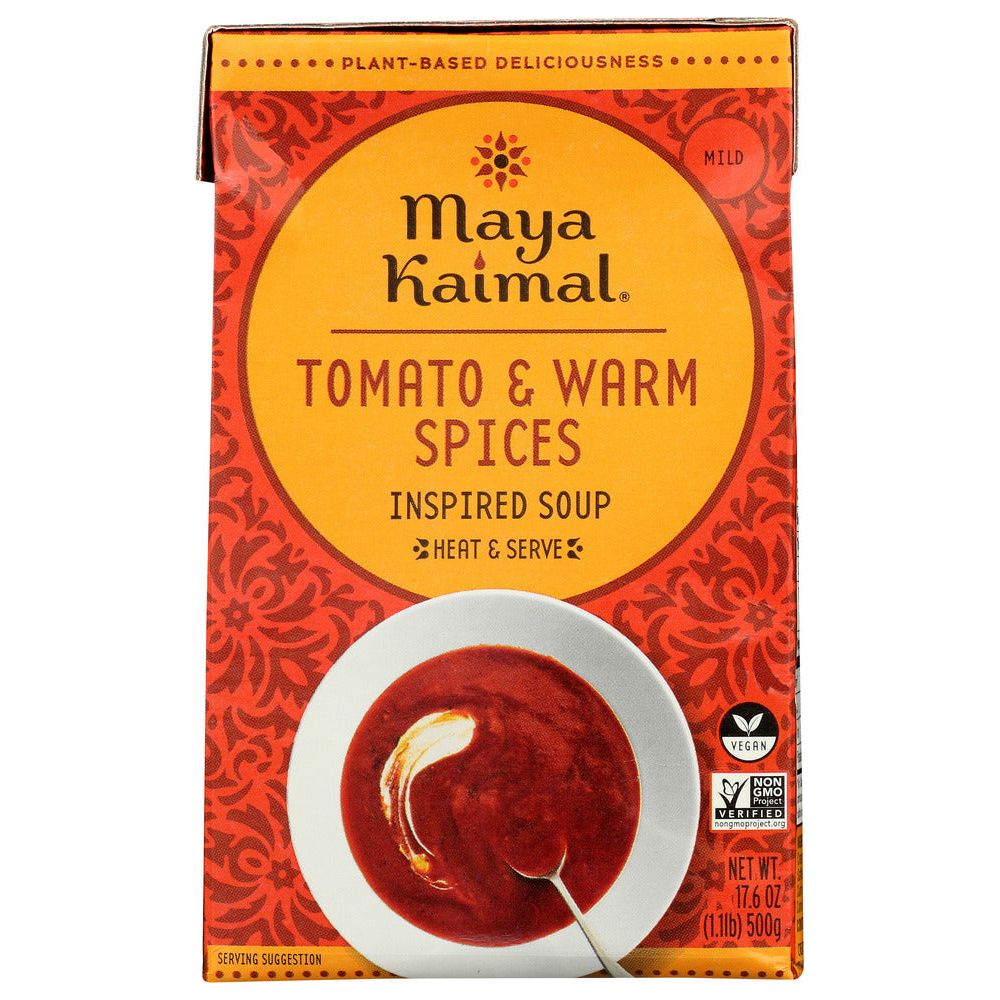 MAYA KAIMAL: Tomato Warm Spices Soup, 17.6 oz - #tag1# - #tag2#