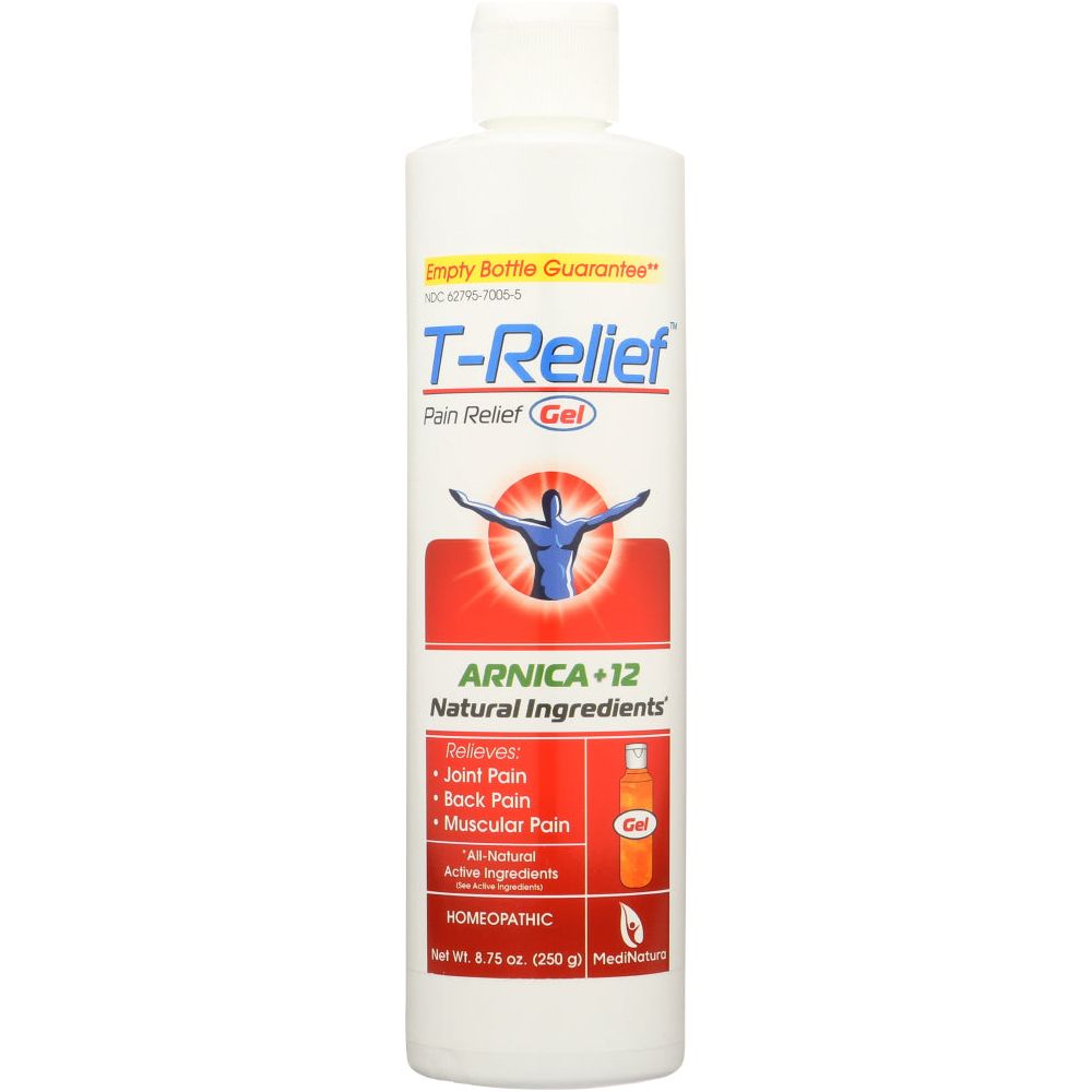MEDINATURA: T-Relief Pain Gel, 250 gm - #tag1# - #tag2#