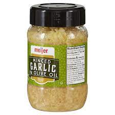 MEIJER: Garlic Minced In Oil, 8 oz - #tag1# - #tag2#