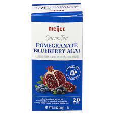 MEIJER: Tea Acai Pomegranate Blueberry, 20 bg - #tag1# - #tag2#
