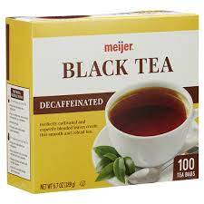 MEIJER: Tea Black Decaf, 100 bg - #tag1# - #tag2#