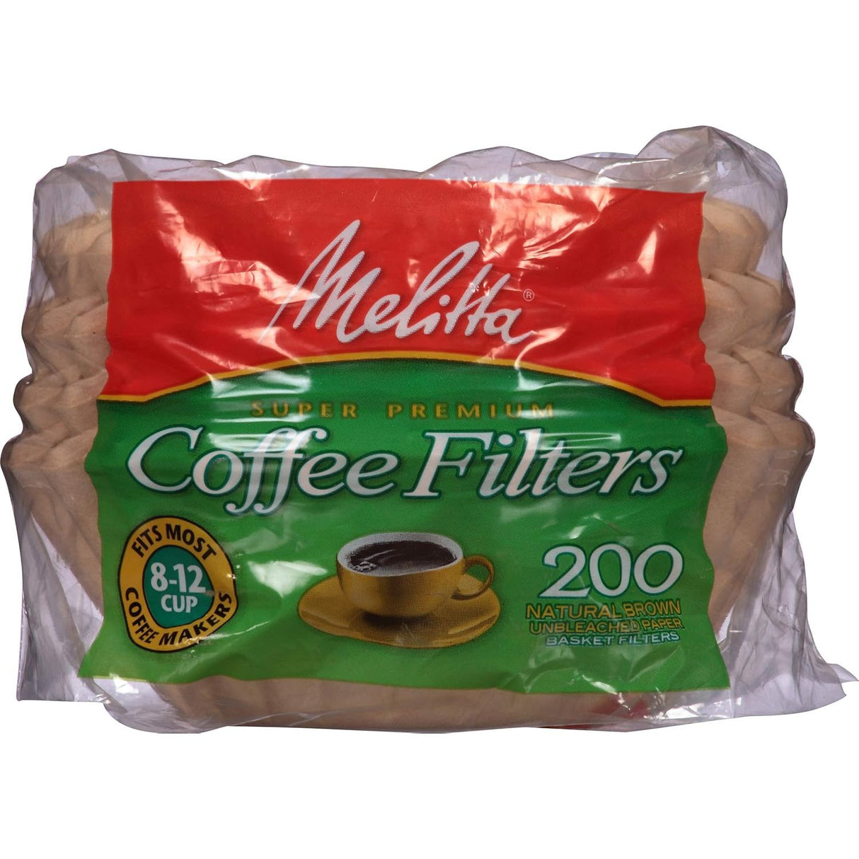 MELITTA: Coffee Filters Basket, 200 pc - Sunshine Co Op. - #tag1# - #tag2# - #tag3# - #tag4#
