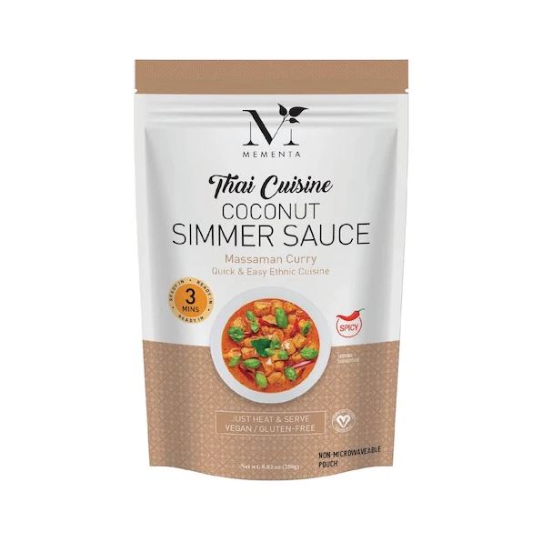MEMENTA: Massaman Curry Coconut Simmer Sauce, 8.82 oz - #tag1# - #tag2#