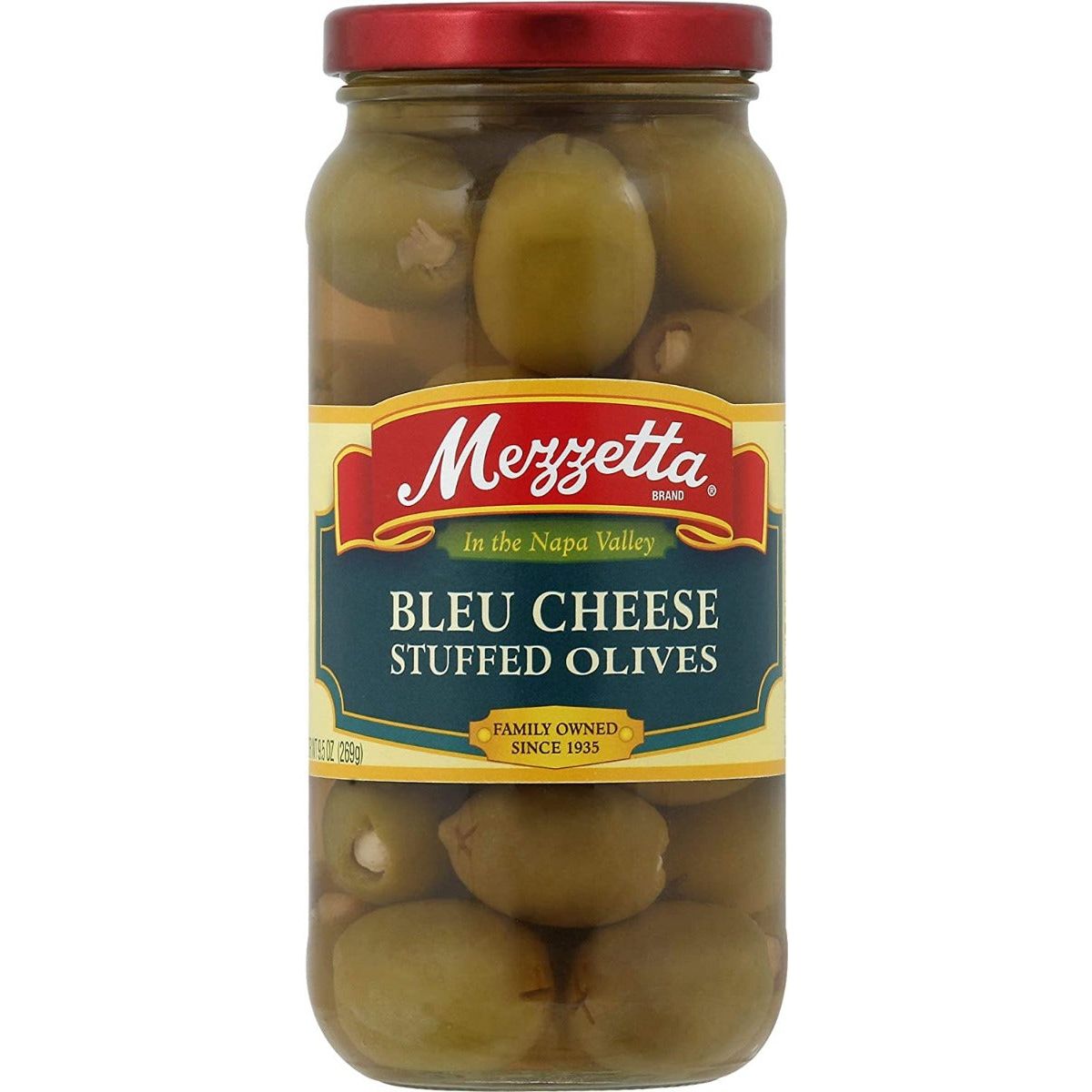 MEZZETTA: Bleu Cheese Stuffed Olive, 9.5 oz - #tag1# - #tag2#