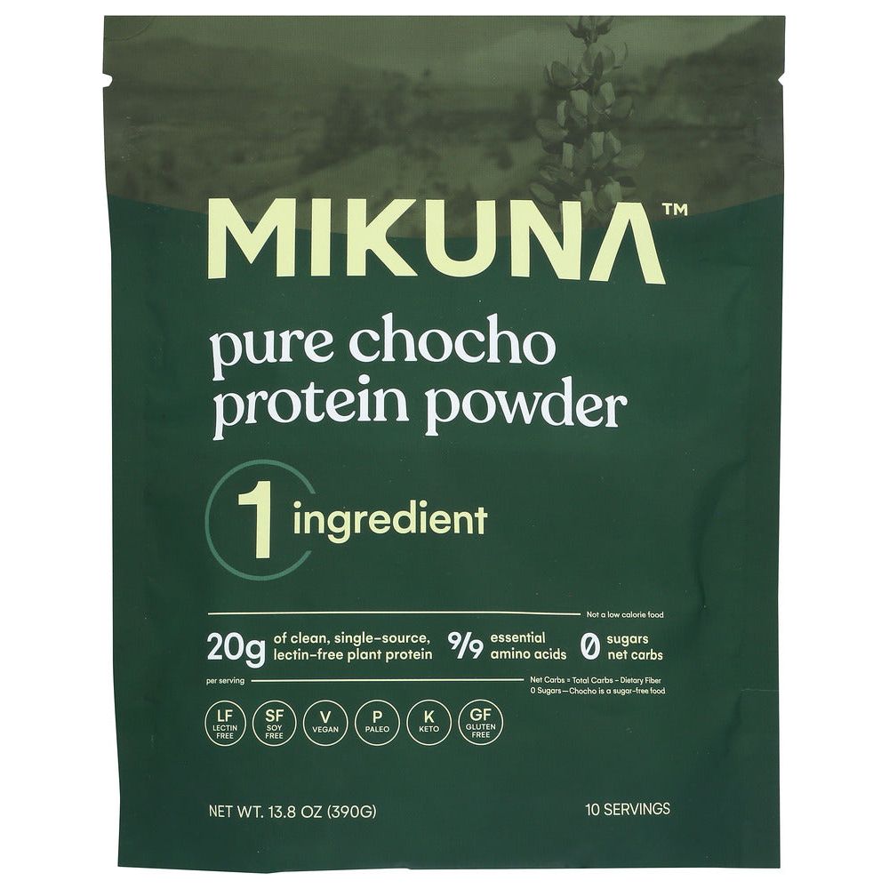 MIKUNA: Pure Chocho Superfood Protein, 13.8 oz - #tag1# - #tag2#