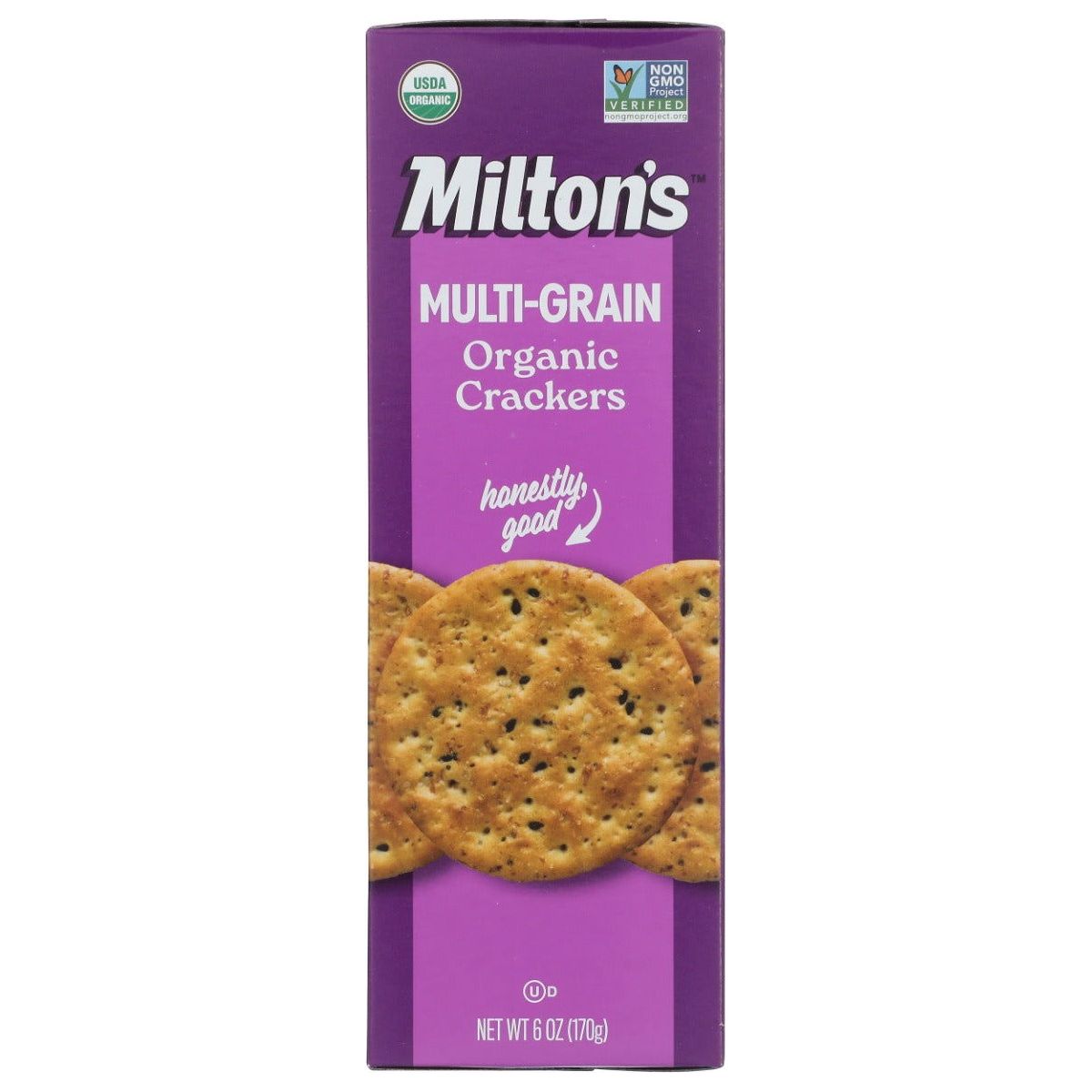 MILTONS: Multi Grain Organic Crackers, 6 oz - Sunshine Co Op. - #tag1# - #tag2# - #tag3# - #tag4#