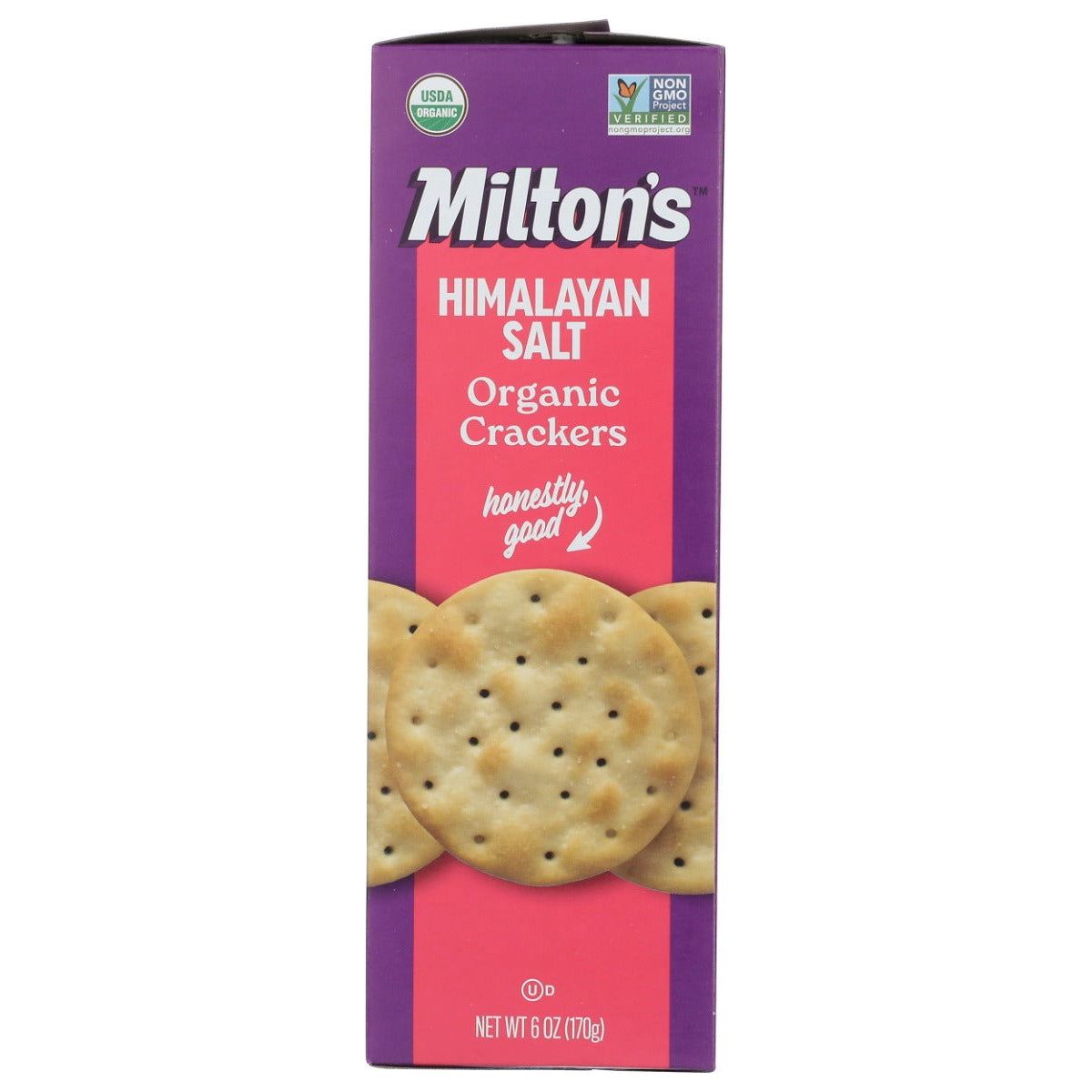 MILTONS: Organic Himalayan Salt Crackers, 6 oz - Sunshine Co Op. - #tag1# - #tag2# - #tag3# - #tag4#