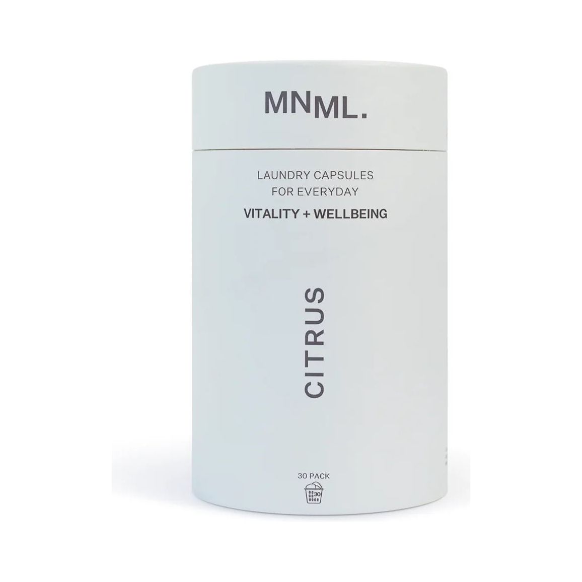 MNML: Citrus Vitality + Wellbeing Laundy Capsules, 30 pk - #tag1# - #tag2#