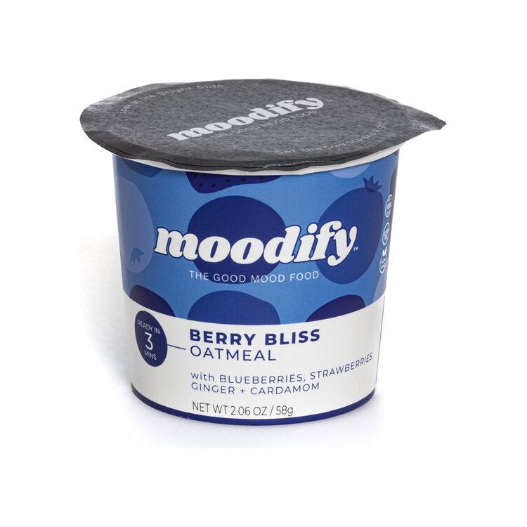 MOODIFY FOOD: Berry Bliss Oatmeal, 2.06 oz - #tag1# - #tag2#