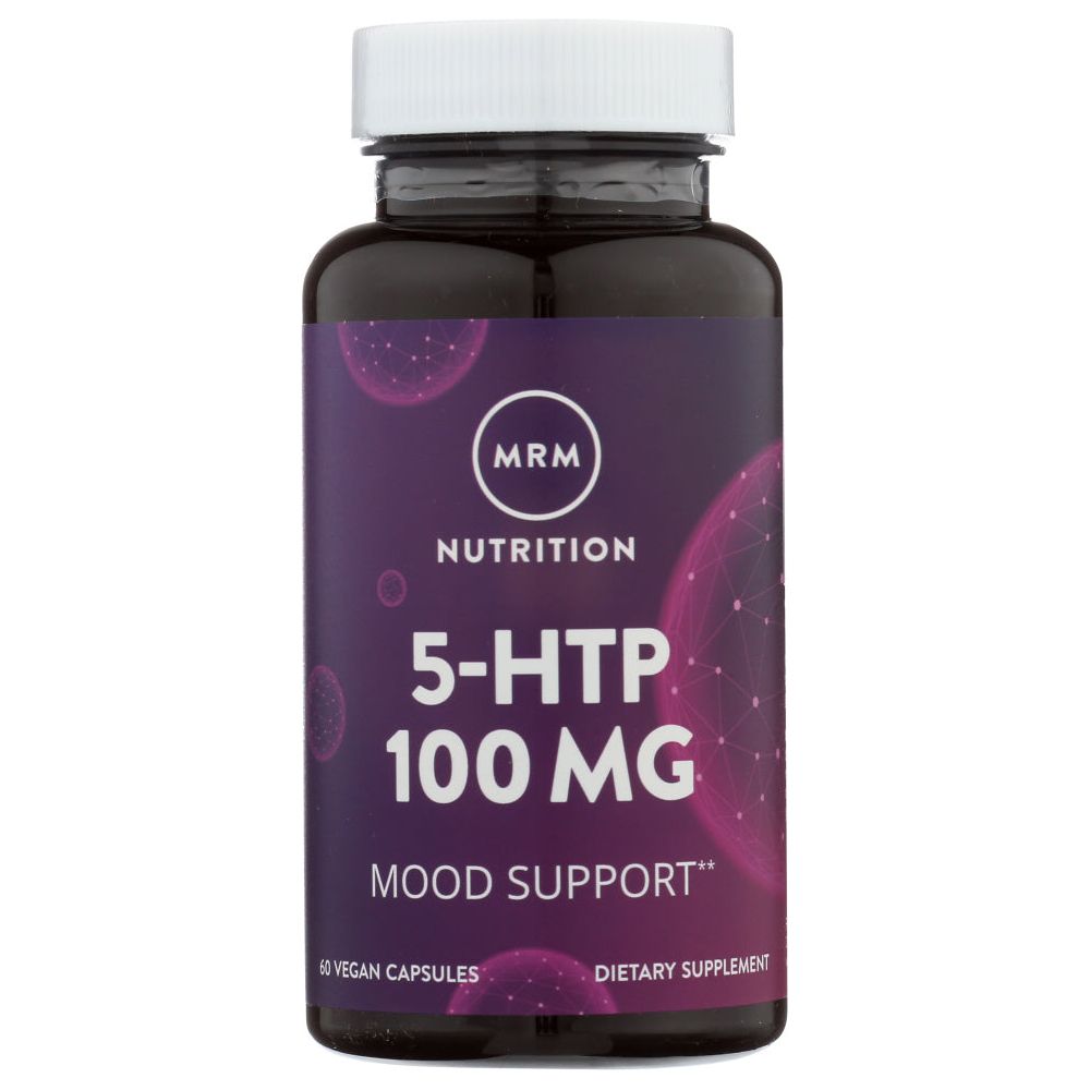 MRM: 5-HTP 100 MG Mood Support, 60 vc - #tag1# - #tag2#