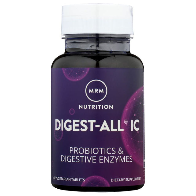 MRM: Digest-All IC Probiotics & Digestive Enzymes, 60 tb - #tag1# - #tag2#