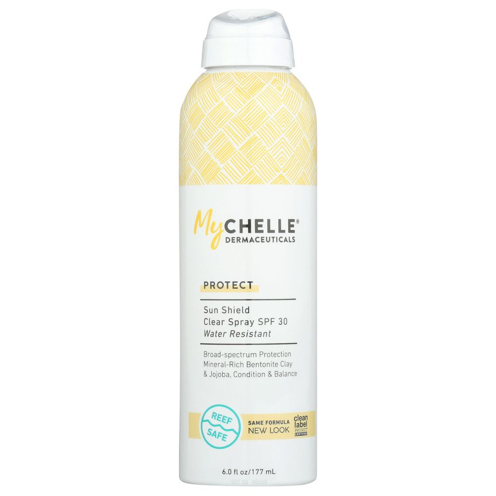 MYCHELLE DERMACEUTICALS: Sun Shield Clear Spray SPF 30, 6 fo - #tag1# - #tag2#