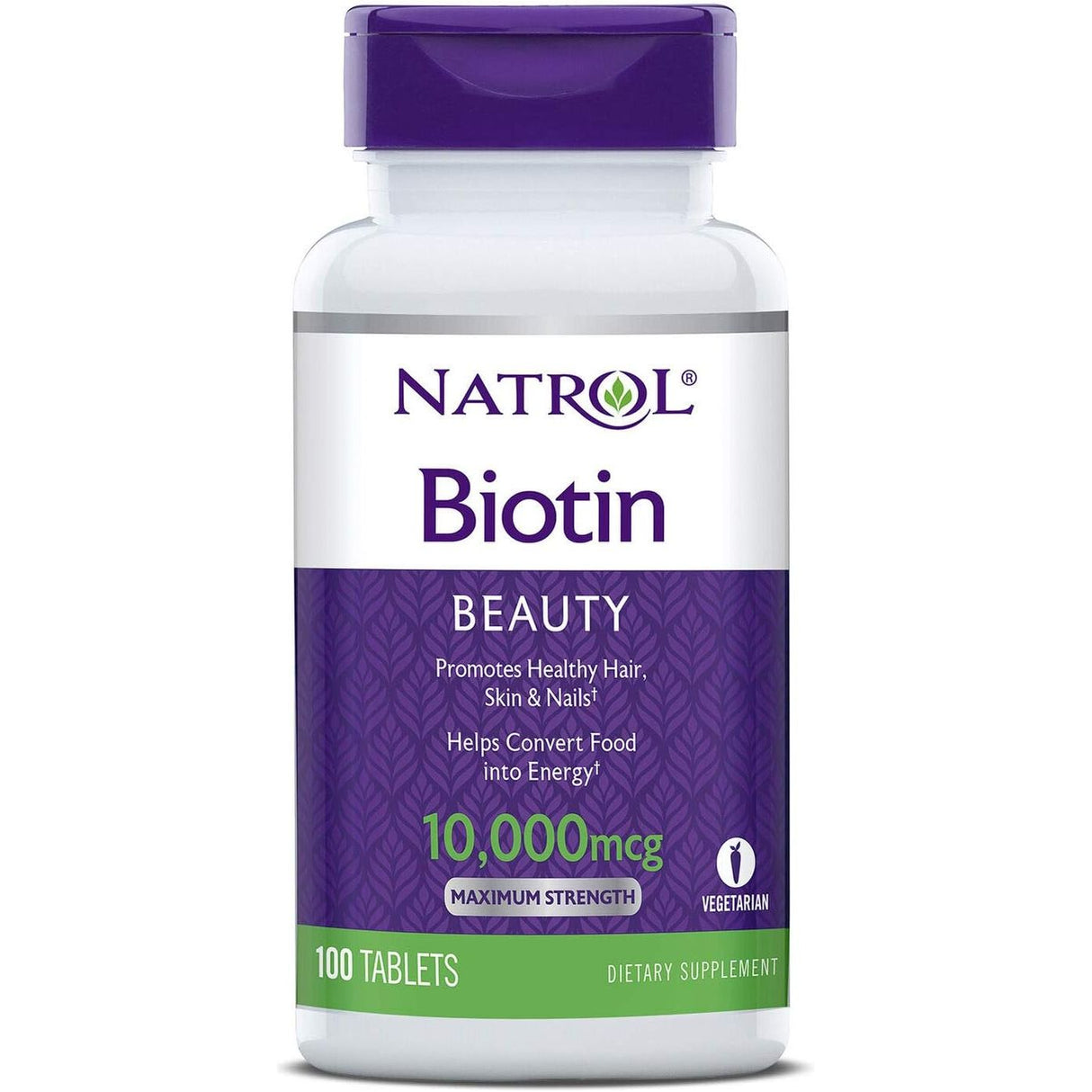 NATROL Biotin 10,000Mcg, 100 Tablets - #tag1# - #tag2#