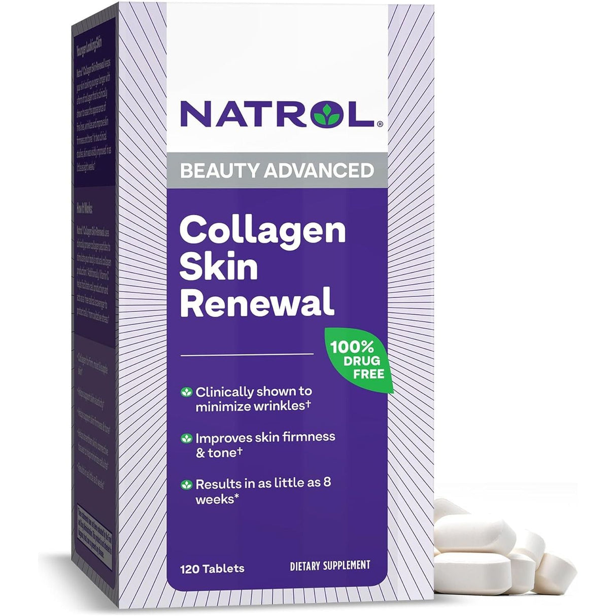 NATROL Collagen Skin Renewal, 120 Tablets - #tag1# - #tag2#